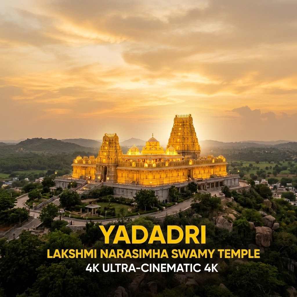 యాదాద్రి లక్ష్మీ నరసింహ స్వామి: తెలంగాణ బంగారు గర్వకారణం