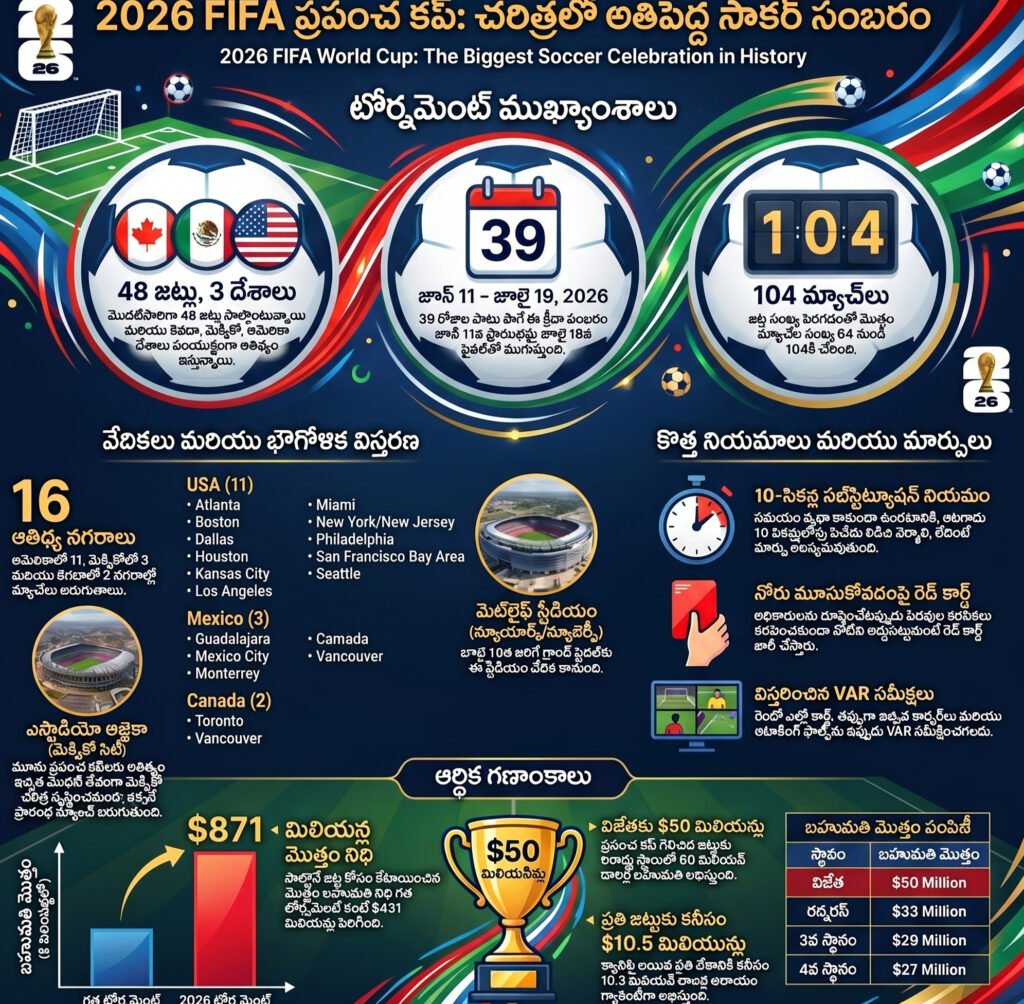 2026 ఫిఫా వరల్డ్ కప్ (FIFA World Cup 2026)