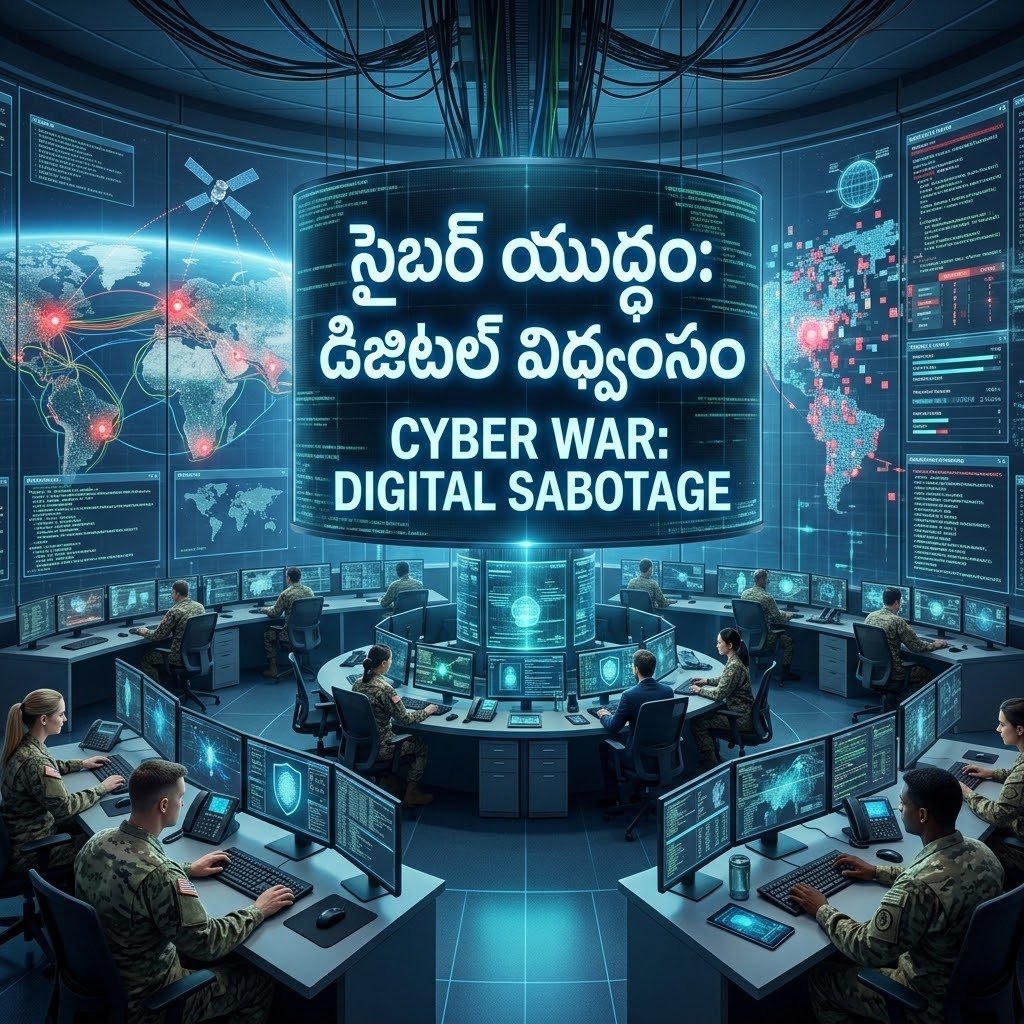 సైబర్ యుద్ధం-డిజిటల్ విధ్వంసం (Digital Sabotage)